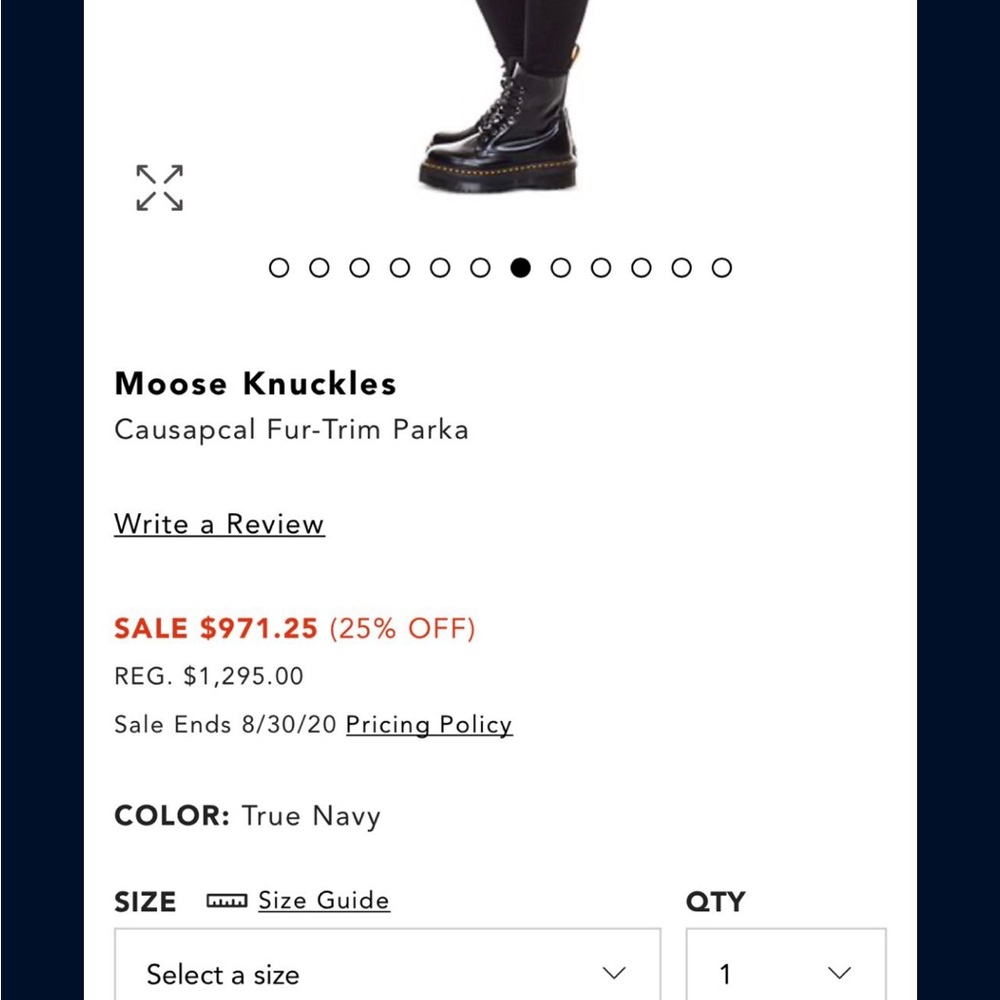 down jacket moose knuckle - Picture 4 of 7